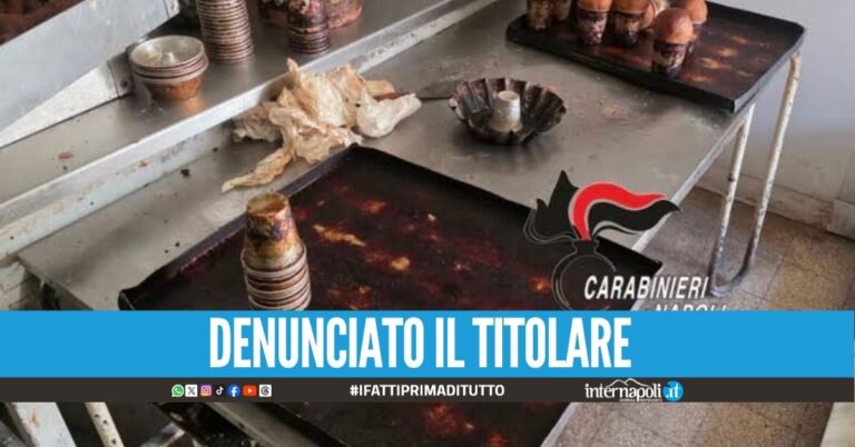 Chiusa una pasticceria a Napoli, trovate gravi carenze igienico-sanitarie