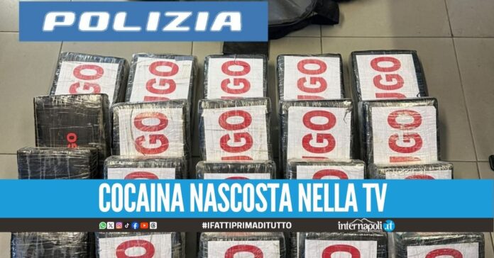 Sequestrati 25 kg di cocaina, colpo da 10 milioni di euro ai narcos