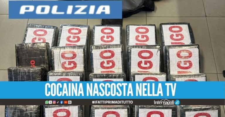 Sequestrati 25 kg di cocaina, colpo da 10 milioni di euro ai narcos