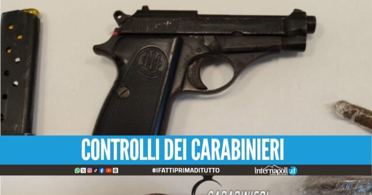 Droga e pistola sequestrate nel 'Cavone', analisi balistiche sull'arma