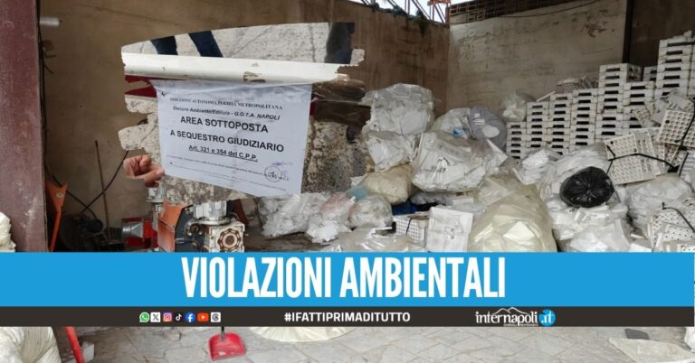 Sequestro bis nell'azienda a Caivano, rifiuti usati per fare i mattoni