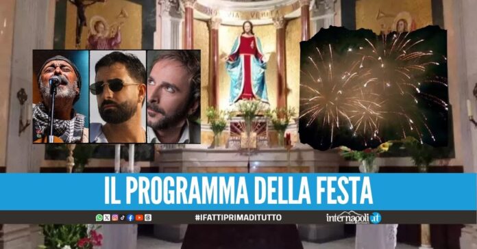 Festa del Sacro Cuore, tre concerti ma nessuno spettacolo di fuochi pirotecnici