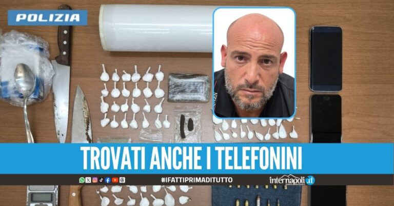 Scoperta una piazza spaccio alla rotonda di Casavatore, c'è un arresto