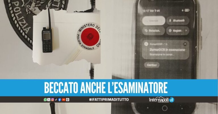 Prova a 'comprarsi' l'esame per la patente con l'AI, denunciato 29enne di Napoli