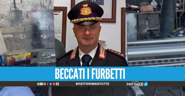 Sequestrata un'officina di fabbro ad Afragola, le immagini del blitz