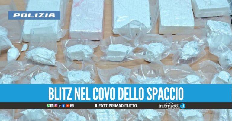 Sequestrati 7 kg di cocaina a Napoli, carico nascosto nello scantinato