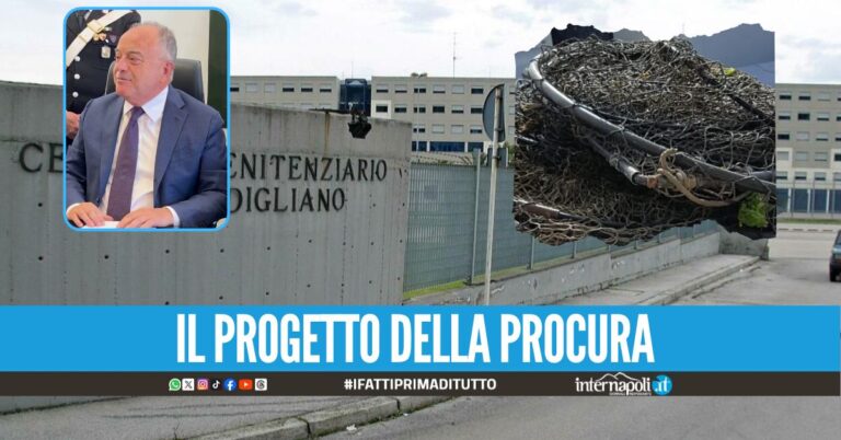 Jammer e reti da pesca sulle carceri napoletane, il progetto annunciato dal Procuratore Gratteri