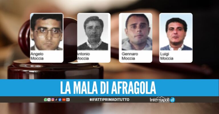 Processo al clan Moccia, condannati i fratelli boss e il nipote