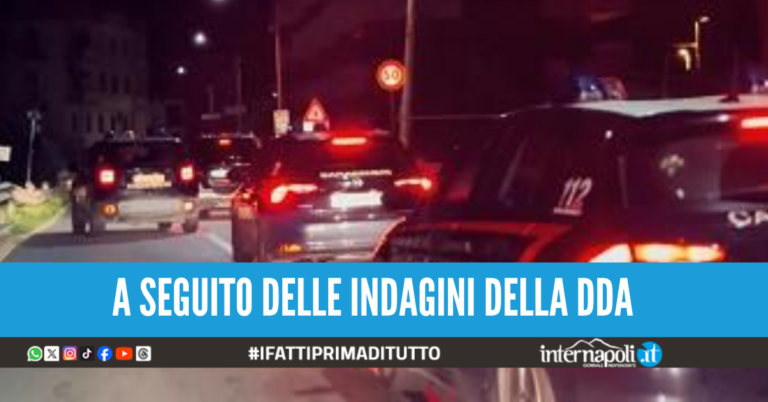 Blitz a Napoli, 9 persone raggiunte da misure cautelari, coinvolti diversi clan di camorra