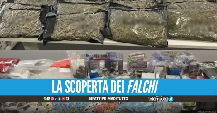 Nascondeva 20 kg di droga e 6mila euro in contanti a Napoli, c'è un arresto