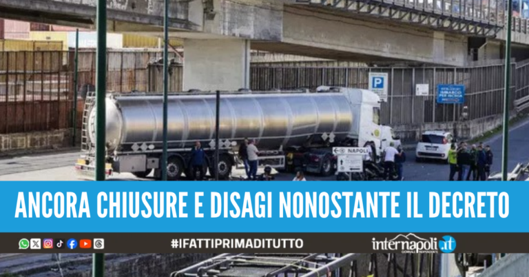 protesta tir napoli