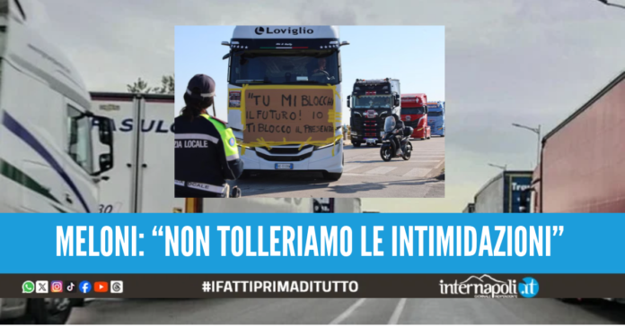 proteste tir campania puglia calabria sicilia
